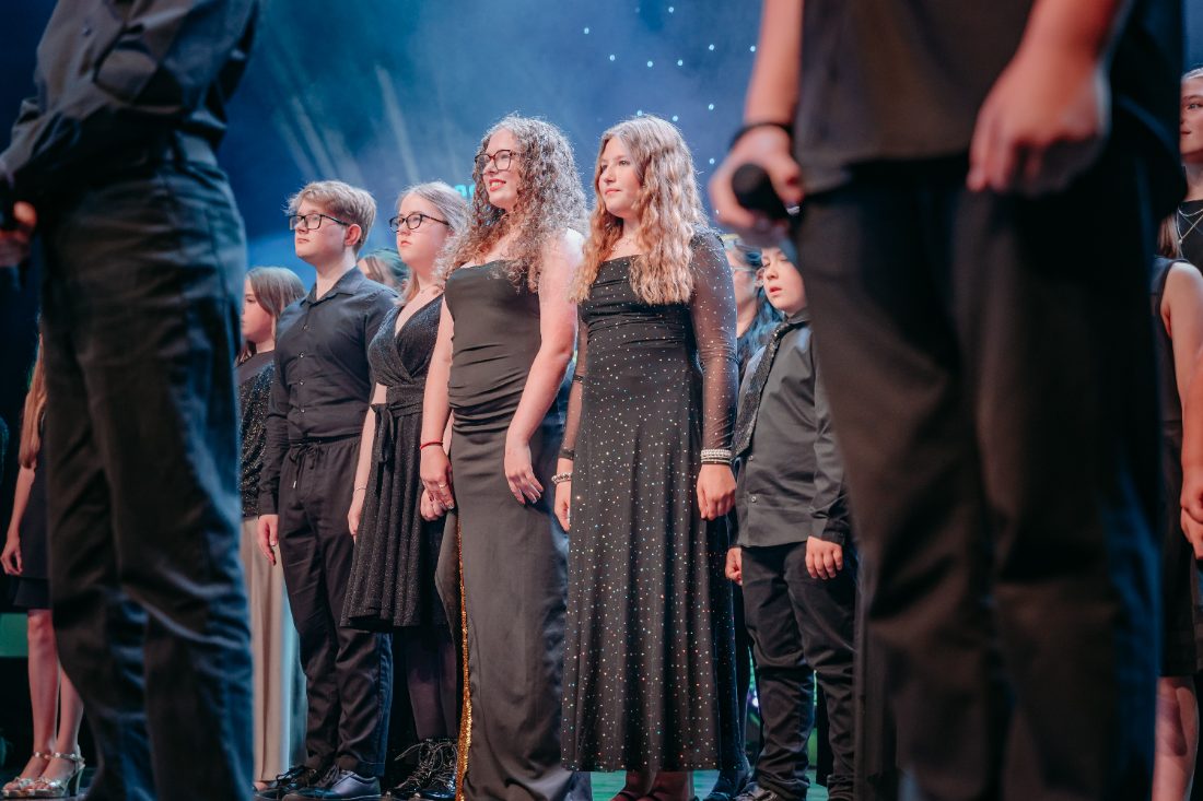 Voice Junction performing at the National Entertainment Awards